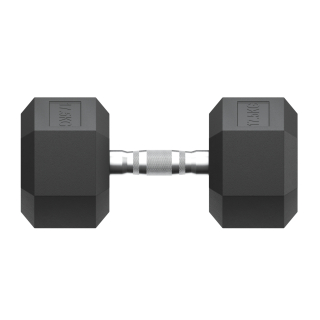 Гантель гексагональная UNIX Fit обрезиненная 17,5 кг, 2 шт.