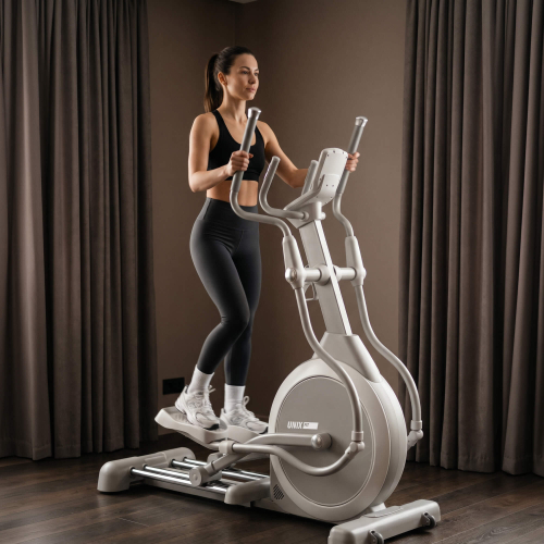 Эллиптический тренажер UNIX Fit MV-850 (Manual Incline) Mirror