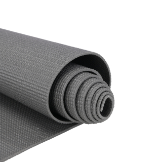 Коврик для фитнеса и йоги YM01-PVCYO-Grey 173 х 61 х 0,3 см