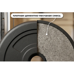 Диск 26 мм. пластиковый 2,5 кг VictoryFit VF-SPL26025