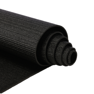 Коврик для фитнеса и йоги YM01-PVCYO-Black 173 х 61 х 0,3 см