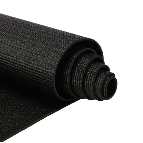 Коврик для фитнеса и йоги YM01-PVCYO-Black 173 х 61 х 0,3 см