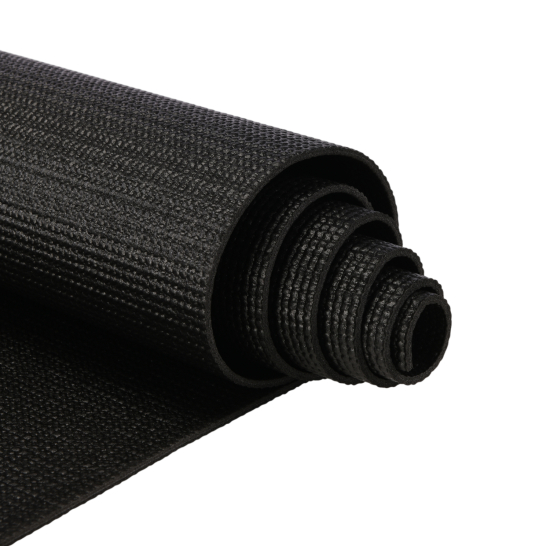 Коврик для фитнеса и йоги YM01-PVCYO-Black 173 х 61 х 0,3 см