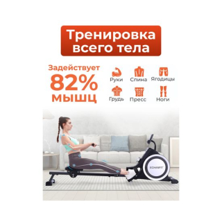 Гребной тренажер DFC ECHANFIT, складной