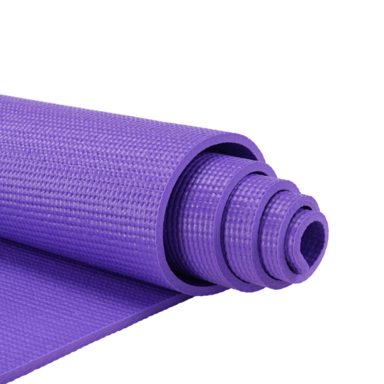 Коврик для фитнеса и йоги YM03-PVCYO-Purple 173 х 61 х 0,6 см