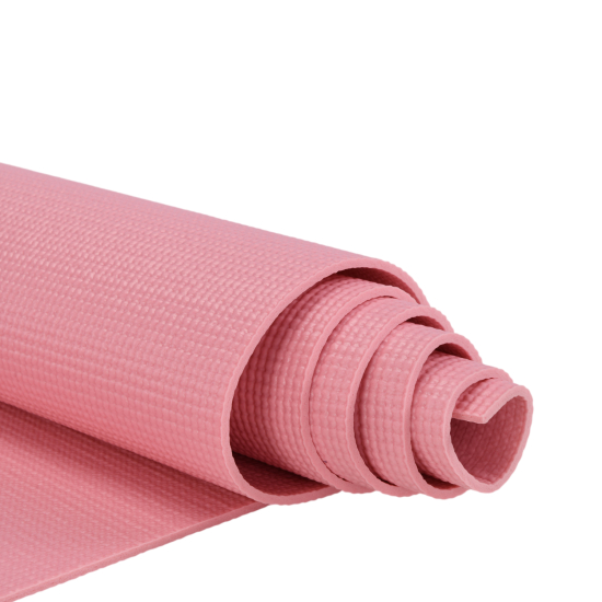 Коврик для фитнеса и йоги YM01-PVCYO-Pink 173 х 61 х 0,3 см