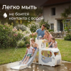 Игровой комплекс с горкой UNIX Kids Super Bus / Супер Автобус серый