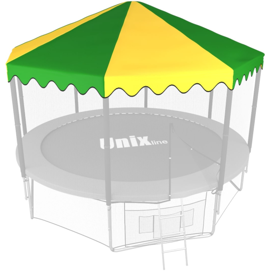 Крыша для батута UNIX Line 12 ft Green/Yellow