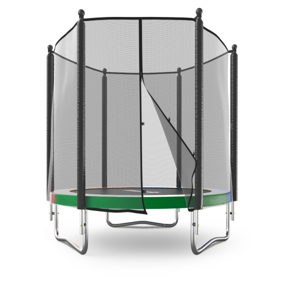 Батут UNIX Line Simple 6 ft (183 см) с внешней защитной сеткой, цветной