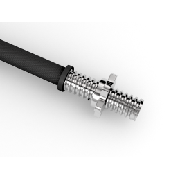 Гриф гантельный обрезиненный UNIX Fit 350 мм / 25 мм