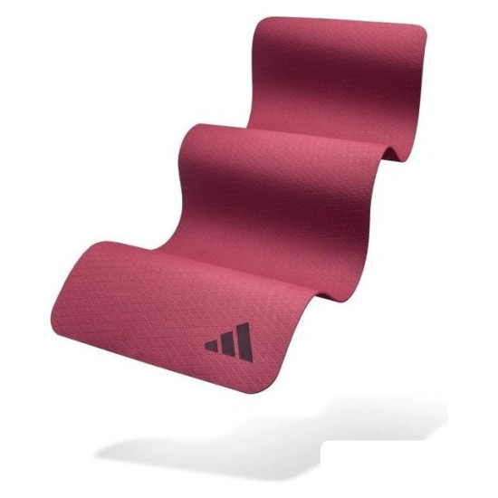 Коврик Adidas ADYG-10002CB (бордовый)