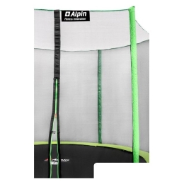 Батут Alpin 2.52 м с защитной сеткой и лестницей 2087711