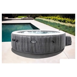 Надувной бассейн Intex Bubble Massage Deluxe 28440 (196x71) с джакузи 2438324