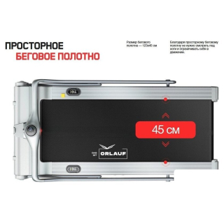 Электрическая беговая дорожка Orlauf Owl (серый) 10229533