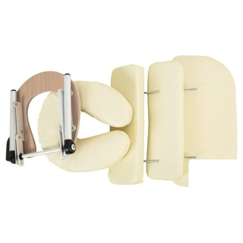 Массажный стол Atlas Sport складной 3-с алюминиевый 70 см (бежевый)