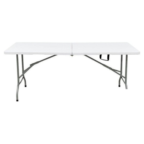 Стол Calviano 180-2 light (со скатертью, белый)