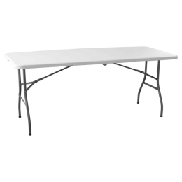 Стол Calviano 180-2 light (со скатертью, белый) 9733878