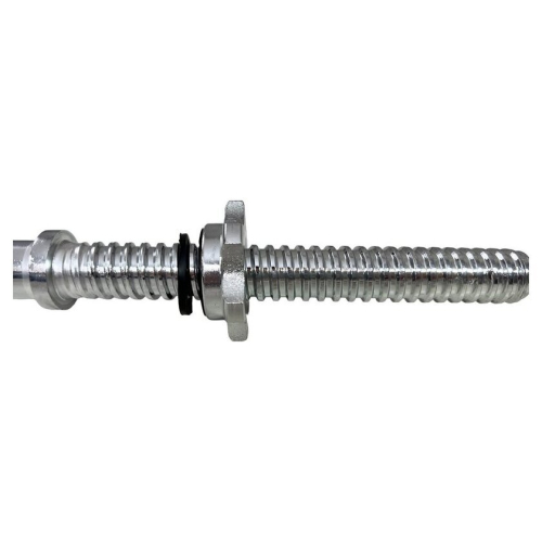 Гриф для штанги Atlas Sport EZ-образный хромированный, разборный EZ1260-25 D25