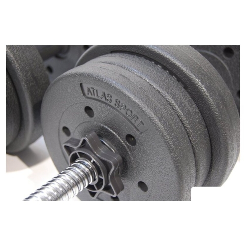Набор гантелей Atlas Sport 2х10.5 кг