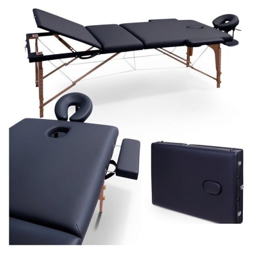 Массажный стол Unix Standard 3 Section (black)