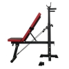 Силовая скамья Calviano 1008 (красный/черный)
