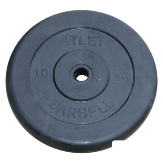 Диск MB Barbell Атлет 26 мм (1x10 кг)