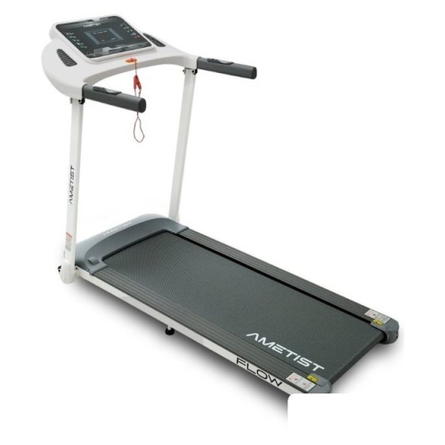 Электрическая беговая дорожка AMETIST Flow White/Gray