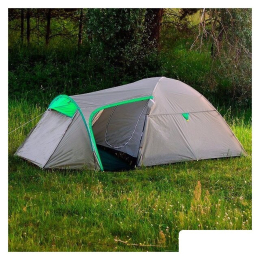 Треккинговая палатка Calviano Acamper Monsun 4 (серый) 9078830