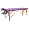 Массажный стол Atlas Sport складной 2-с 60 см деревянный (фиолетовый)