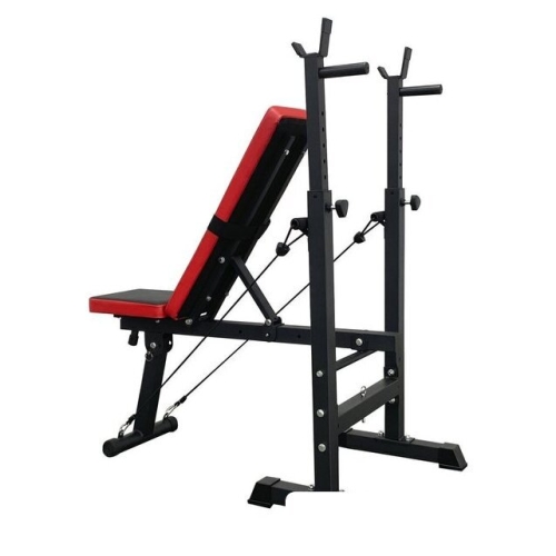 Силовая скамья Calviano 1008 (красный/черный)
