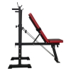 Силовая скамья Calviano 1008 (красный/черный)