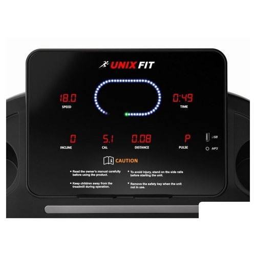 Электрическая беговая дорожка Unixfit ST-630R (черный)