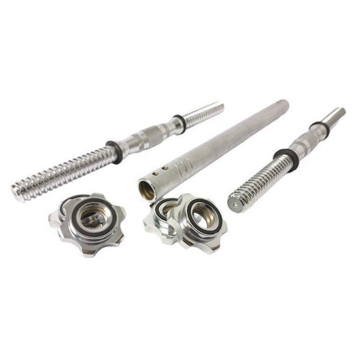 Набор гантельных грифов AMETIST с соединительным коннектором 40см (d25мм) металл 2039587191427