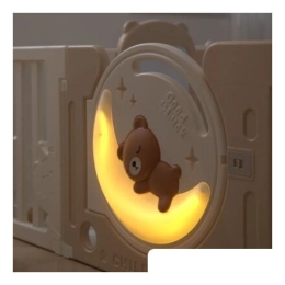 Игровой манеж UNIX kids DeLuxe House&Storage 180х200 Camel PPLXSWH200WC 9782420