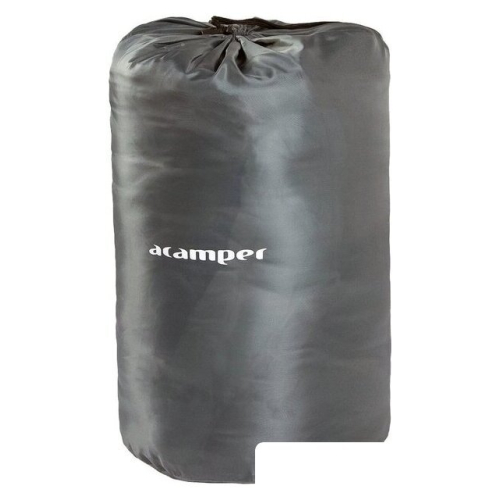 Спальный мешок Acamper Bergen 300г/м2 (левая молния, оранжевый/серый)