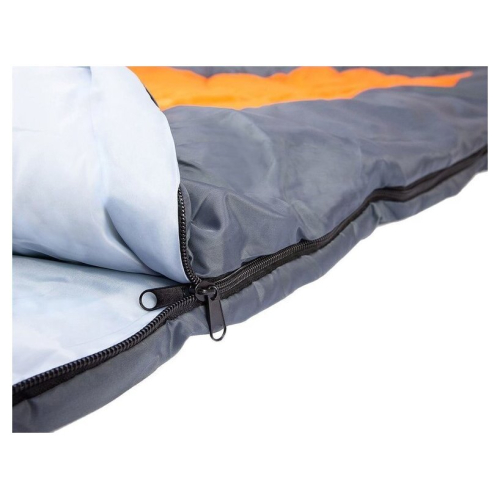 Спальный мешок Acamper Bergen 300г/м2 (левая молния, оранжевый/серый)