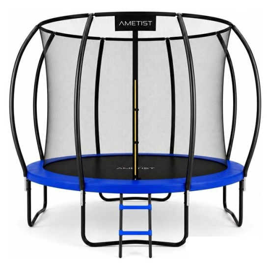 Батут AMETIST Pro Inside D312-10FT (синий/оранжевый)