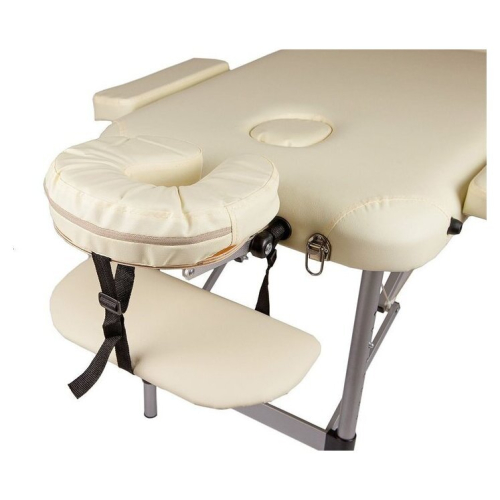 Массажный стол Atlas Sport складной 3-с алюминиевый 70 см (бежевый)