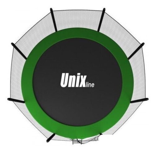 Батут Unix Line Classic 14ft Outside (синий/зеленый)