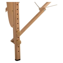 Массажный стол Atlas Sport складной 2-с деревянный 70 см (фиолетовый) 9965102