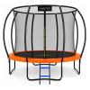 Батут AMETIST Pro Inside D312-10FT (синий/оранжевый)