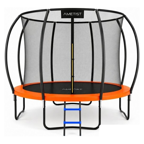 Батут AMETIST Pro Inside D312-10FT (синий/оранжевый)