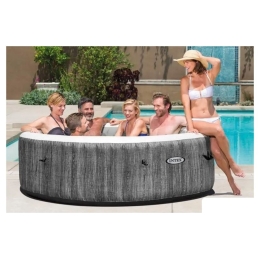Надувной бассейн Intex Bubble Massage Deluxe 28440 (196x71) с джакузи 2438324
