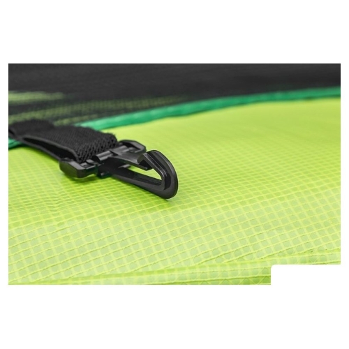 Батут Alpin 2.52 м с защитной сеткой и лестницей