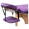 Массажный стол Atlas Sport складной 2-с деревянный 70 см (фиолетовый)
