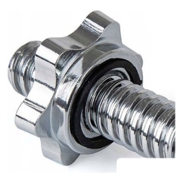 Гриф гантельный  Ametist 25x350мм 1.35 кг (полнотелый) хромированный 10967830