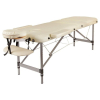 Массажный стол Atlas Sport складной 3-с алюминиевый 70 см (бежевый)