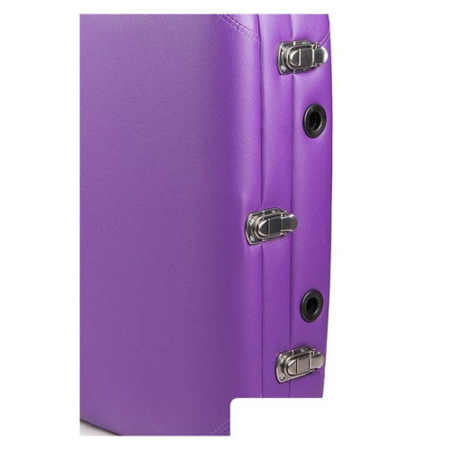 Массажный стол Atlas Sport 70 см складной 3-с деревянный (фиолетовый)