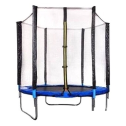 Батут Atlas Sport 140 см - 4.5ft (внешняя сетка, синий) 6841530