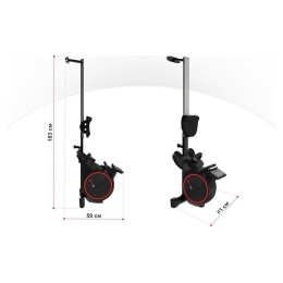 Гребной тренажер Unixfit Techno Rower 410 8858622